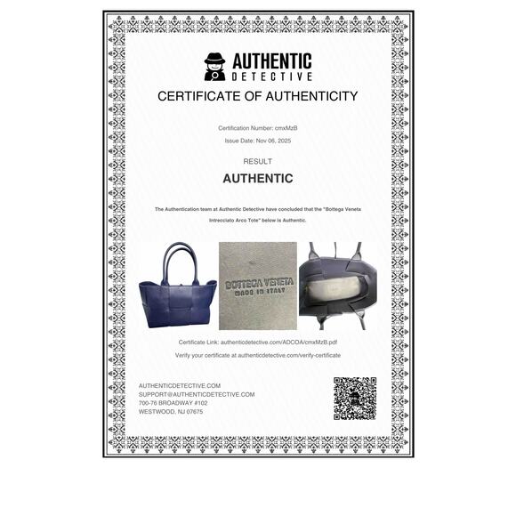 Bottega Veneta Small Arco Intrecciato Leather Tote in Cruise - Picture 16 of 16